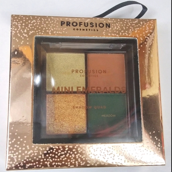 New Profusion Cosmetic Mini Emeralds eyeshadow palette - Picture 1 of 6